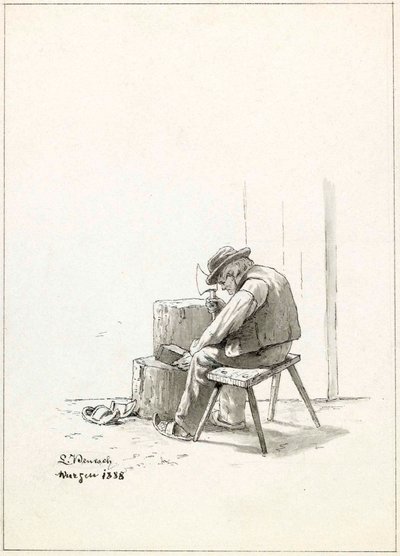 Making Wooden Clogs in Podkoren by Ladislav Benesch